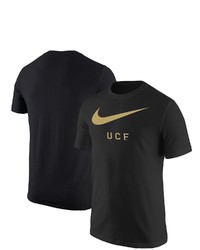 Nike Black Ucf Knights Big Swoosh T Shirt