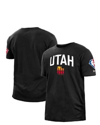 New Era Black Utah Jazz 202122 City Edition Brushed Jersey T Shirt At Nordstrom