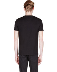Alexander McQueen Black Vein Skull Print T Shirt