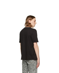 Saint Laurent Black Vhs Sunset T Shirt