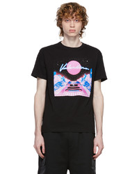Valentino Black Virtual Runner T Shirt