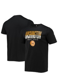 New Era Black Washington Football Team Combine Authentic Big Stage T Shirt