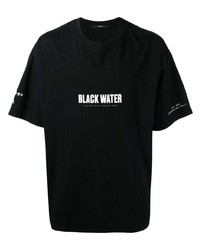 Stampd Black Water Cotton T Shirt