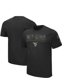 Colosseum Black West Virginia Mountaineers Big Tall Oht Military Appreciation Informer T Shirt At Nordstrom