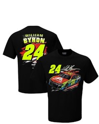 HENDRICK MOTORSPORTS TEAM COLLECTION Black William Byron Fuel T Shirt