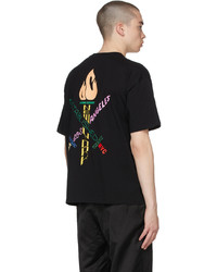 Opening Ceremony Black Word Torch T Shirt