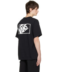 Vans Black Wtaps Edition Printed T Shirt