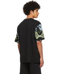 Kenzo Black Wwf Edition Loose K Tiger T Shirt