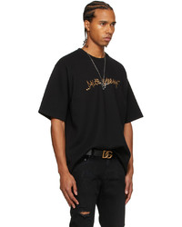 Dolce & Gabbana Black Y T Shirt