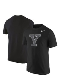 Nike Black Yale Bulldogs Logo Color Pop T Shirt