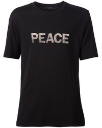 BLK DNM Peace Print T Shirt