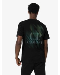 CP Company Blurred Logo Print T Shirt