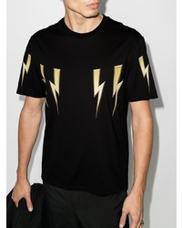 Neil Barrett Bolt Print T Shirt