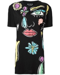 Moschino Boutique Abstract Print T Shirt