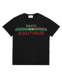 Gucci Boutique Print T Shirt
