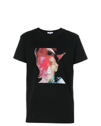 Les Benjamins Bowie Print T Shirt