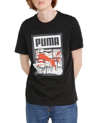 Puma Box Logo Graphic Tee