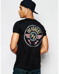 Asos Brand T Shirt With Foo Fighters Back Print