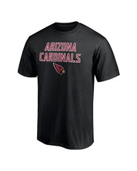 FANATICS Branded Black Arizona Cardinals Big Tall Game Day Stack T Shirt