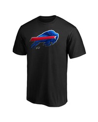 FANATICS Branded Black Buffalo Bills Midnight Mascot Team Logo T Shirt