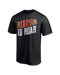 FANATICS Branded Black Cincinnati Bengals Hometown Roar Rise T Shirt