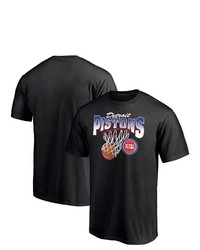 FANATICS Branded Black Detroit Pistons Balanced Floor T Shirt At Nordstrom
