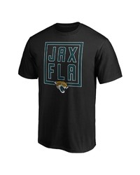 FANATICS Branded Black Jacksonville Jaguars Hometown T Shirt