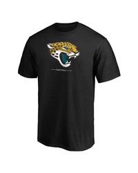 FANATICS Branded Black Jacksonville Jaguars Team Lockup Logo T Shirt