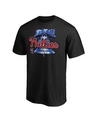 FANATICS Branded Black Philadelphia Phillies Team Midnight Mascot T Shirt