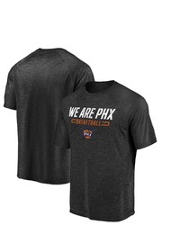 FANATICS Branded Black Phoenix Suns Hometown Collection Synthetic Raglan T Shirt