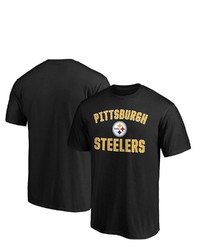 FANATICS Branded Black Pittsburgh Ers Big Tall Victory Arch T Shirt