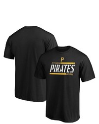 FANATICS Branded Black Pittsburgh Pirates Gradient T Shirt