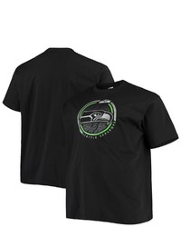 FANATICS Branded Black Seattle Seahawks Big Tall Color Pop T Shirt At Nordstrom