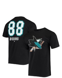 FANATICS Branded Brent Burns Black San Jose Sharks Underdog Name Number T Shirt At Nordstrom