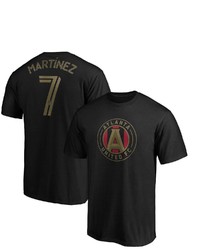 FANATICS Branded Josef Martinez Black Atlanta United Fc Authentic Stack Name Number T Shirt At Nordstrom
