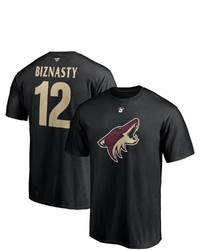 FANATICS Branded Paul Bissonnette Black Arizona Coyotes Authentic Stack Retired Player Nickname Number T Shirt At Nordstrom