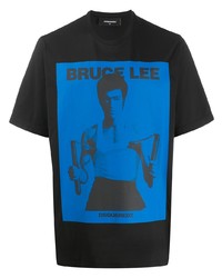 DSQUARED2 Bruce Lee Print T Shirt