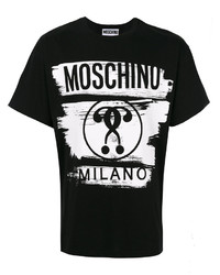 Moschino Brush Stroke Print T Shirt