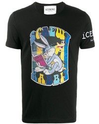 Iceberg Bugs Bunny Print T Shirt
