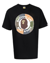 A Bathing Ape Busy Works Logo T Shirt