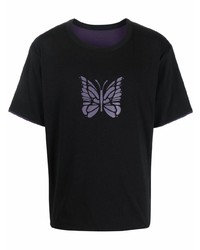 Needles Butterfly Print T Shirt