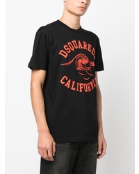 DSQUARED2 California Graphic Print T Shirt