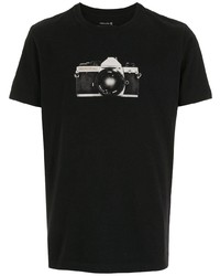 OSKLEN Camera Print Cotton T Shirt