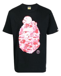 A Bathing Ape Camo Milo Graphic T Shirt