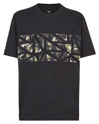Fendi Camouflage Patches T Shirt