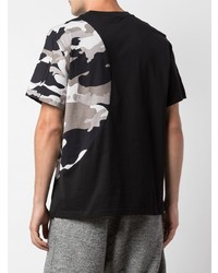 Mostly Heard Rarely Seen Camouflage Print Detail T Shirt