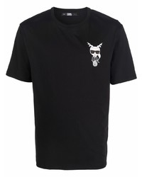 Karl Lagerfeld Capricorn Logo Print T Shirt