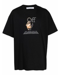 Off-White Caravaggio Hands Off Logo T Shirt