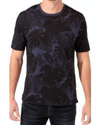 Threads 4 Thought Carbon Palm Print T Shirt In Raw Denim At Nordstrom