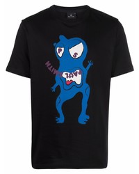 PS Paul Smith Cartoon Print T Shirt